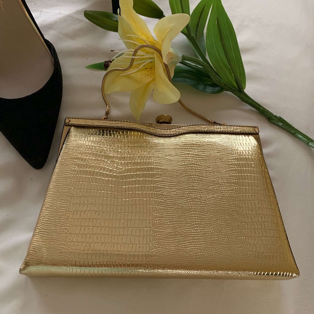 Verdi vintage gold purse